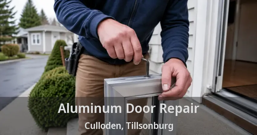 Aluminum Door Repair Culloden, Tillsonburg - ON