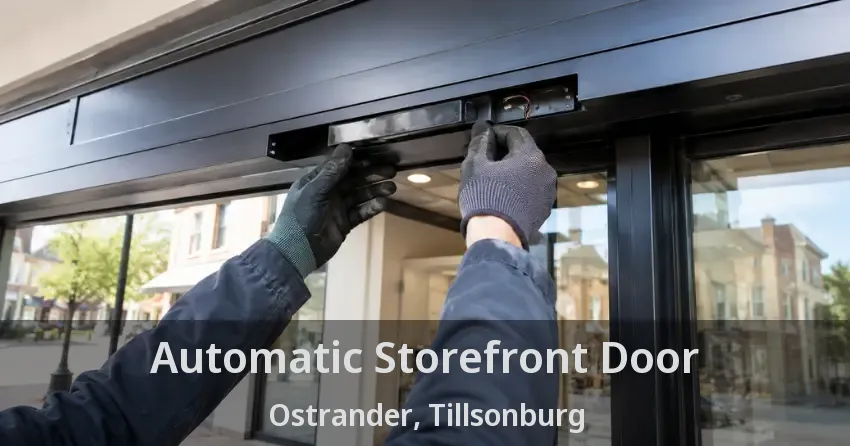 Automatic Storefront Door Ostrander, Tillsonburg - ON