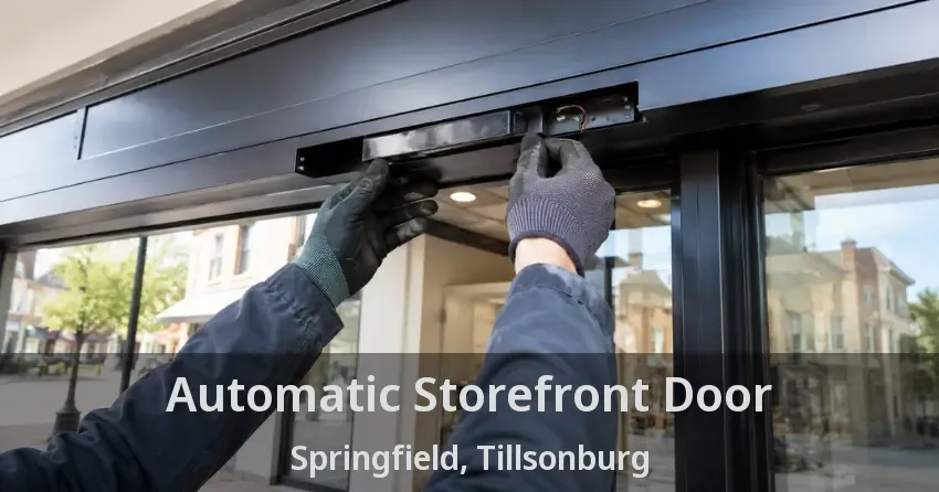 Automatic Storefront Door Springfield, Tillsonburg - ON