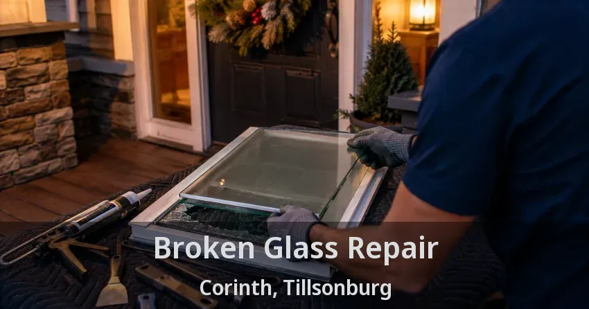 Broken Glass Repair Corinth, Tillsonburg - ON
