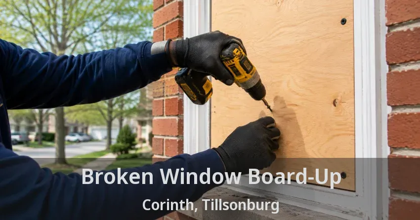Broken Window Board-Up Corinth, Tillsonburg - ON