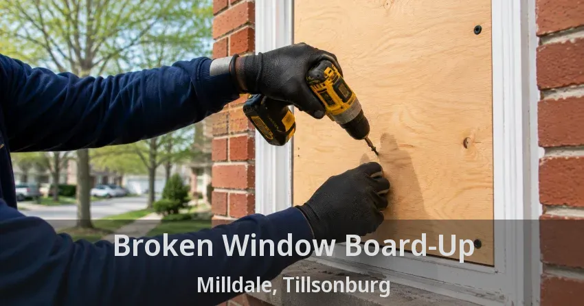 Broken Window Board-Up Milldale, Tillsonburg - ON