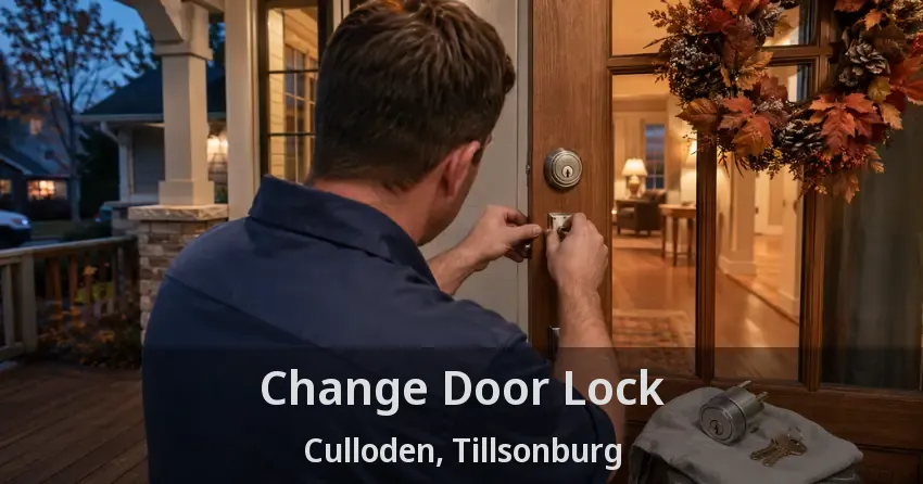 Change Door Lock Culloden, Tillsonburg - ON