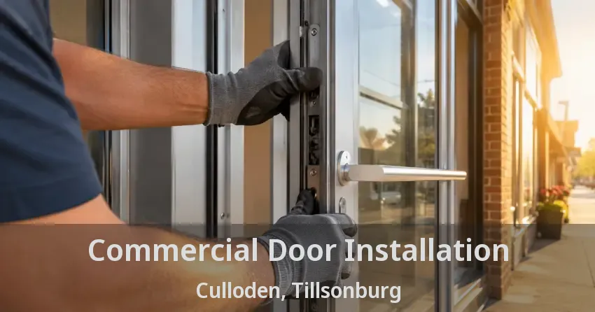 Commercial Door Installation Culloden, Tillsonburg - ON