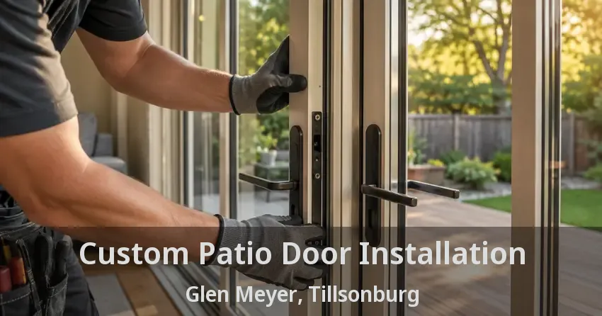 Custom Patio Door Installation Glen Meyer, Tillsonburg - ON