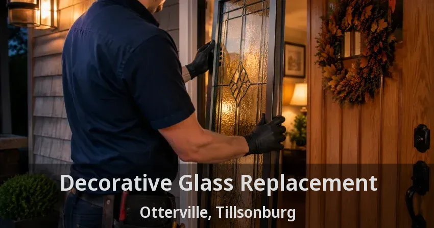 Decorative Glass Replacement Otterville, Tillsonburg - ON