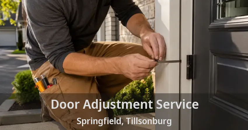 Door Adjustment Service Springfield, Tillsonburg - ON