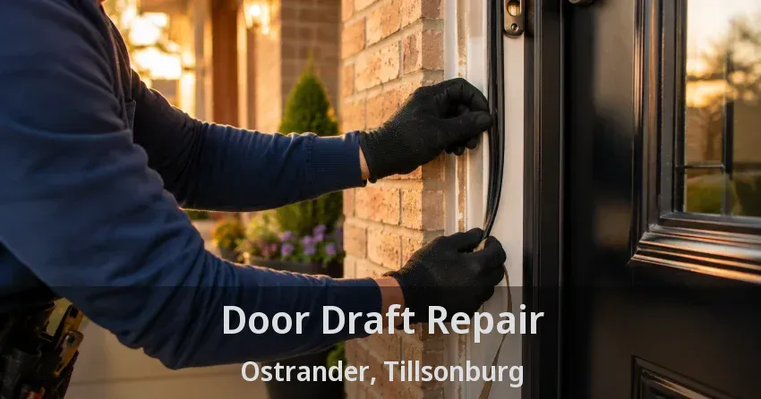 Door Draft Repair Ostrander, Tillsonburg - ON