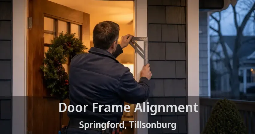 Door Frame Alignment Springford, Tillsonburg - ON