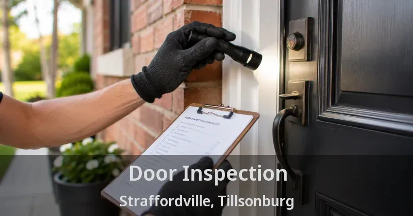 Door Inspection Straffordville, Tillsonburg - ON