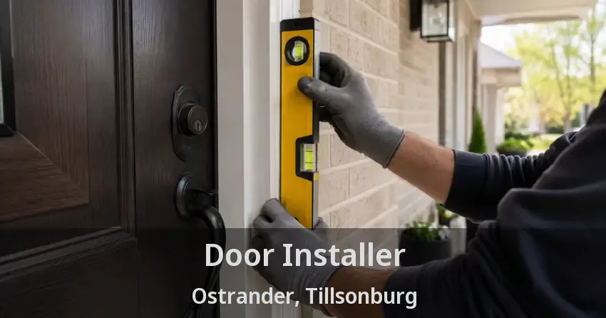 Door Installer Ostrander, Tillsonburg - ON
