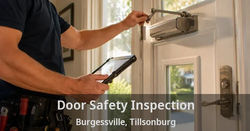 Door Safety Inspection Burgessville, Tillsonburg - ON