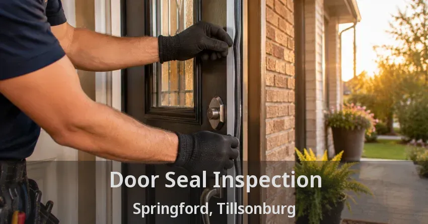 Door Seal Inspection Springford, Tillsonburg - ON