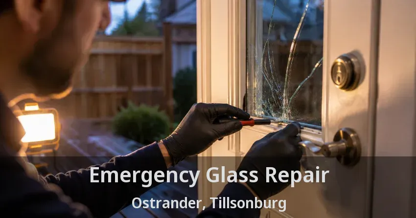 Emergency Glass Repair Ostrander, Tillsonburg - ON