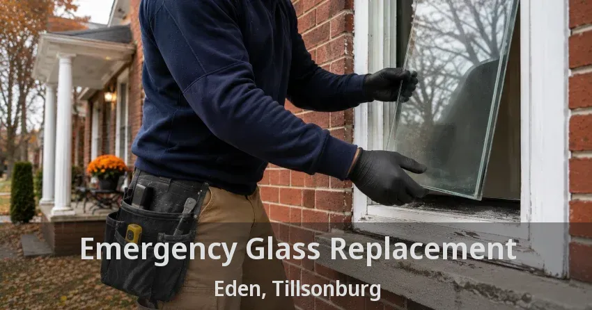 Emergency Glass Replacement Eden, Tillsonburg - ON