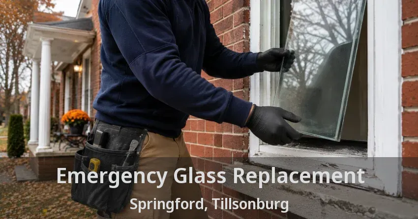 Emergency Glass Replacement Springford, Tillsonburg - ON