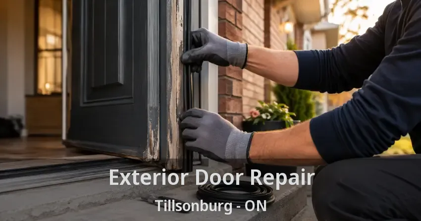 Exterior Door Repair Tillsonburg - ON