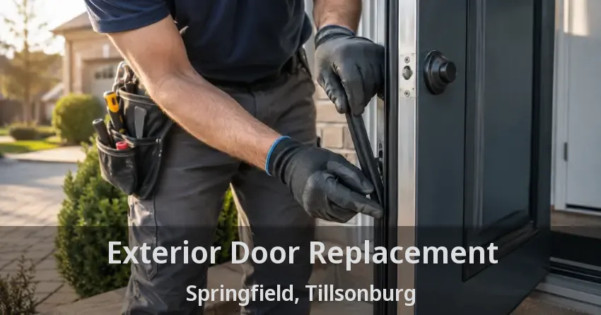 Exterior Door Replacement Springfield, Tillsonburg - ON