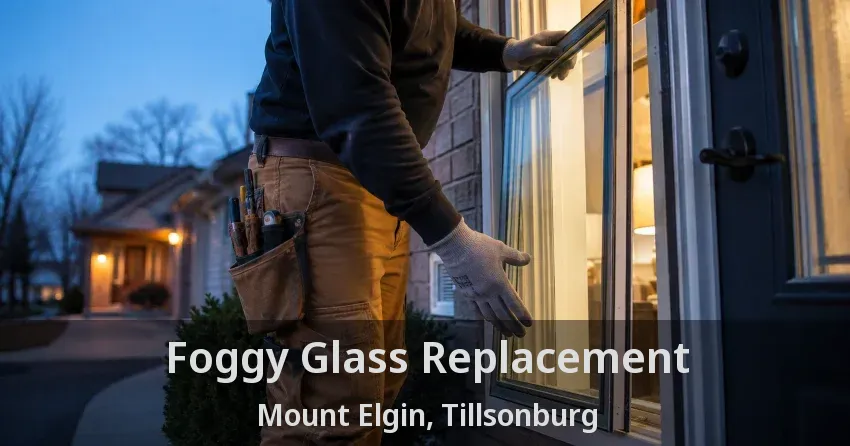 Foggy Glass Replacement Mount Elgin, Tillsonburg - ON