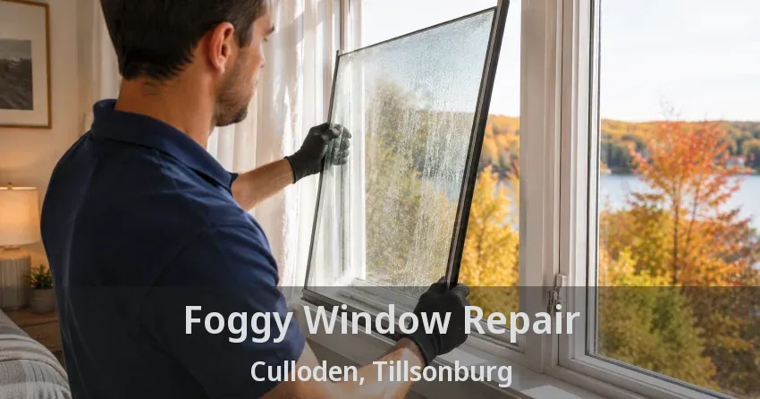 Foggy Window Repair Culloden, Tillsonburg - ON
