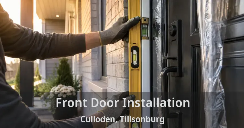 Front Door Installation Culloden, Tillsonburg - ON