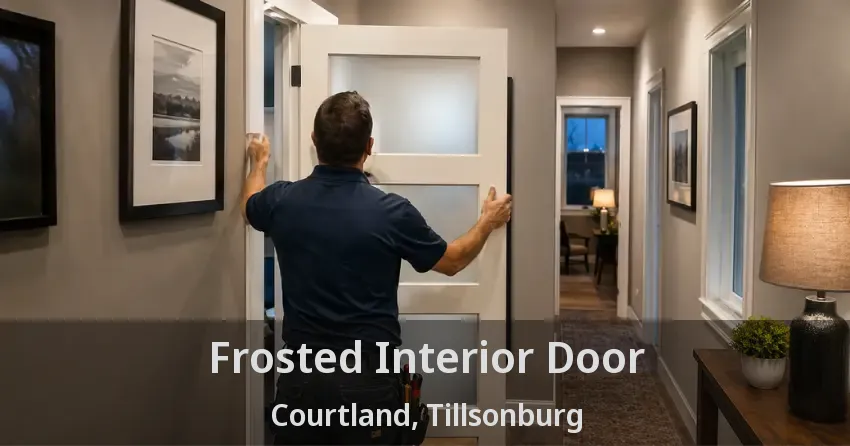Frosted Interior Door Courtland, Tillsonburg - ON