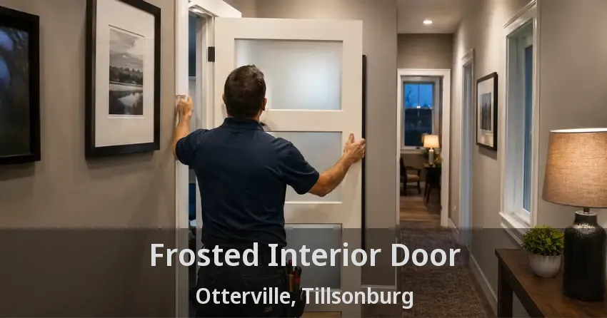 Frosted Interior Door Otterville, Tillsonburg - ON