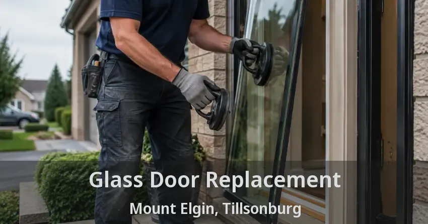 Glass Door Replacement Mount Elgin, Tillsonburg - ON