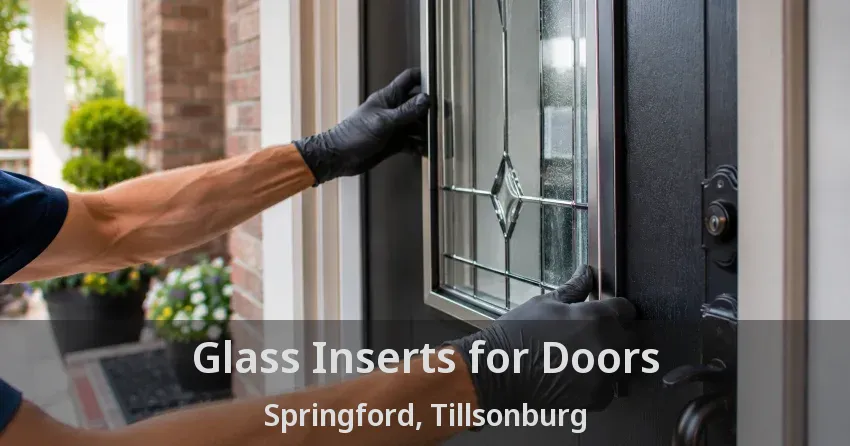 Glass Inserts for Doors Springford, Tillsonburg - ON