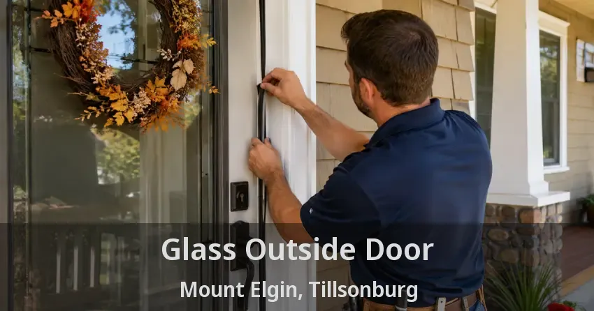 Glass Outside Door Mount Elgin, Tillsonburg - ON