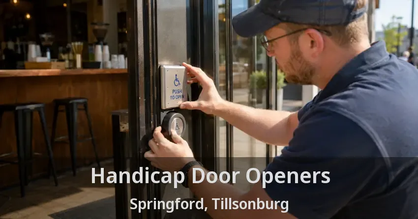 Handicap Door Openers Springford, Tillsonburg - ON