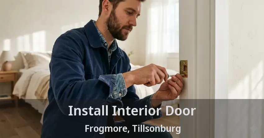 Install Interior Door Frogmore, Tillsonburg - ON