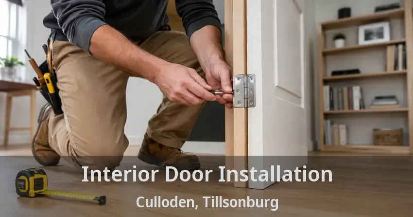 Interior Door Installation Culloden, Tillsonburg - ON