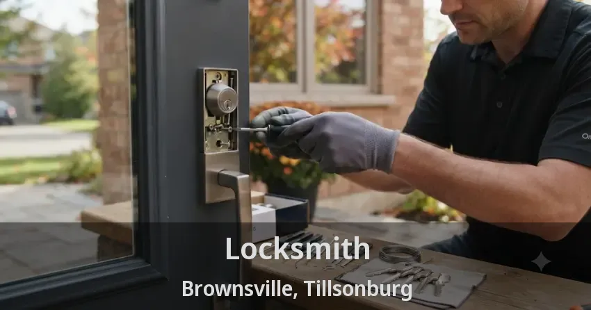 Locksmith Brownsville, Tillsonburg - ON
