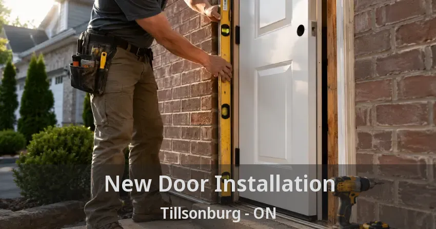 New Door Installation Tillsonburg - ON