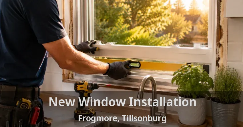 New Window Installation Frogmore, Tillsonburg - ON