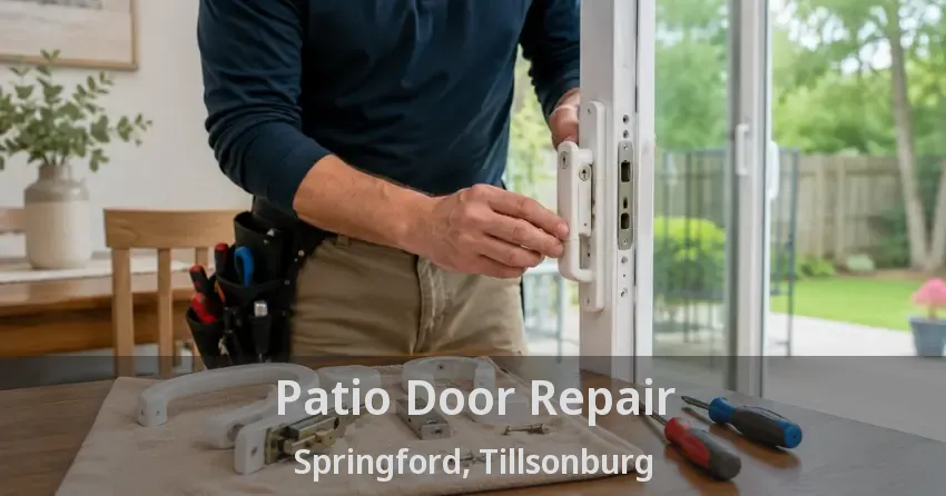 Patio Door Repair Springford, Tillsonburg - ON