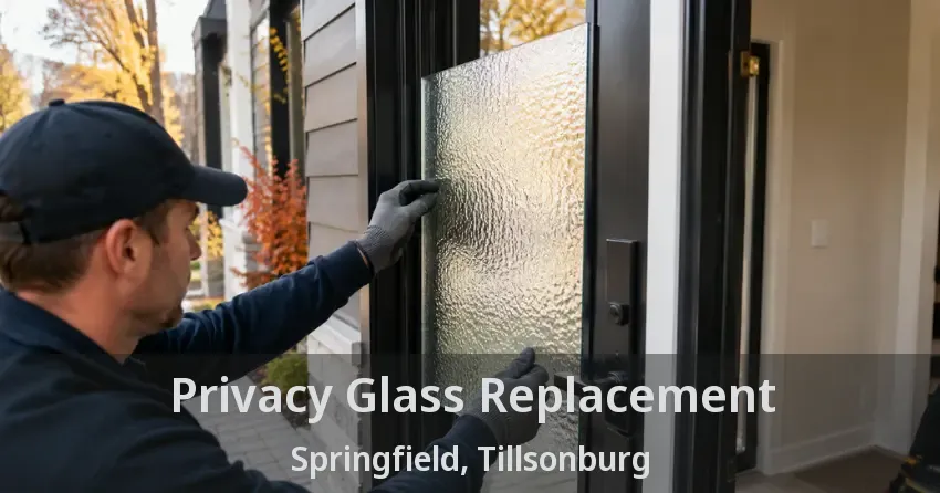Privacy Glass Replacement Springfield, Tillsonburg - ON