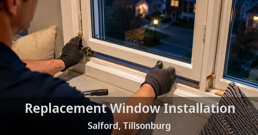Replacement Window Installation Salford, Tillsonburg - ON