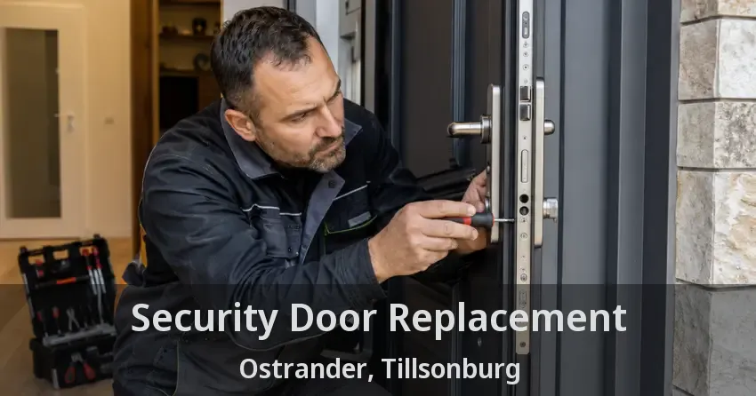 Security Door Replacement Ostrander, Tillsonburg - ON