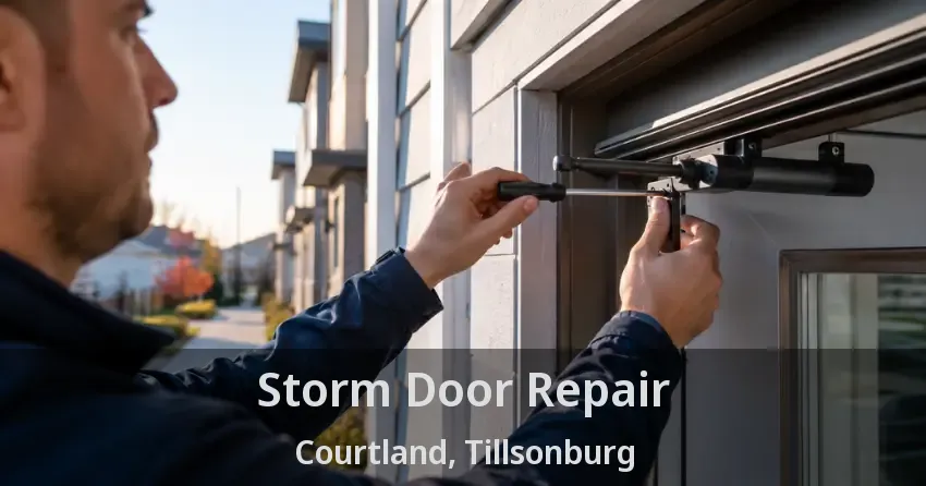 Storm Door Repair Courtland, Tillsonburg - ON