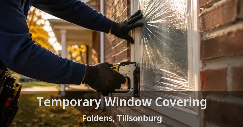 Temporary Window Covering Foldens, Tillsonburg - ON