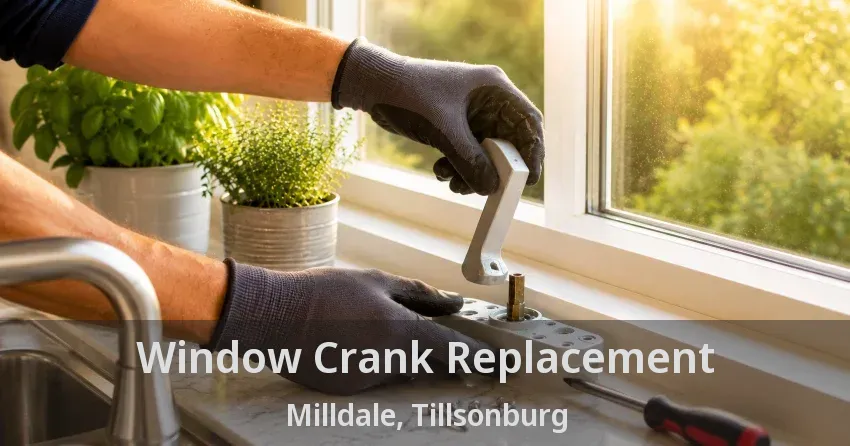 Window Crank Replacement Milldale, Tillsonburg - ON