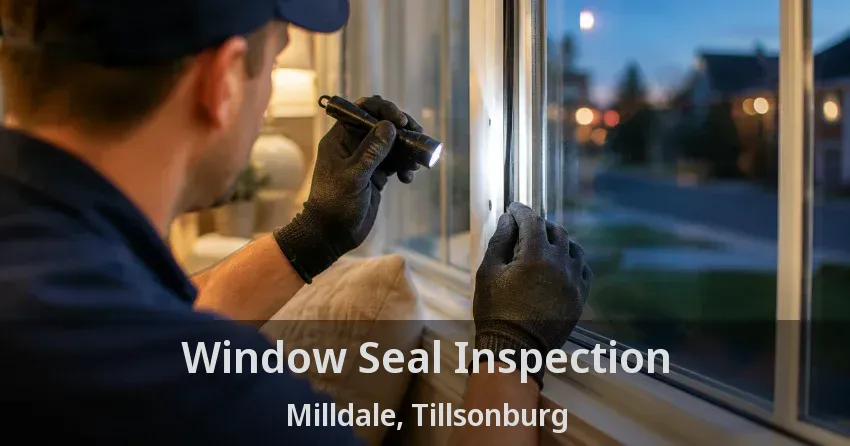 Window Seal Inspection Milldale, Tillsonburg - ON