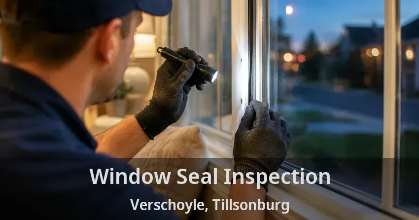 Window Seal Inspection Verschoyle, Tillsonburg - ON