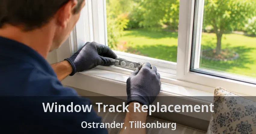 Window Track Replacement Ostrander, Tillsonburg - ON