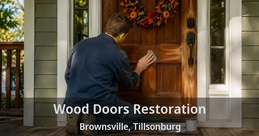 Wood Doors Restoration Brownsville, Tillsonburg - ON