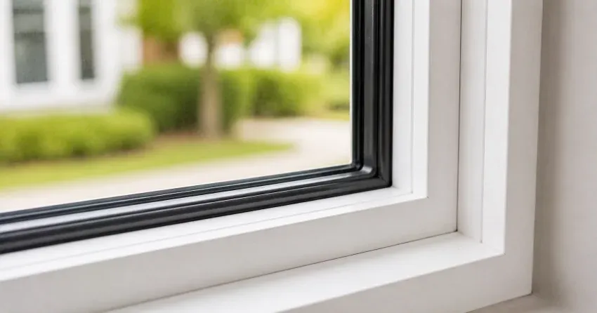 technician repairing window and door hardware in Courtland, Tillsonburg home