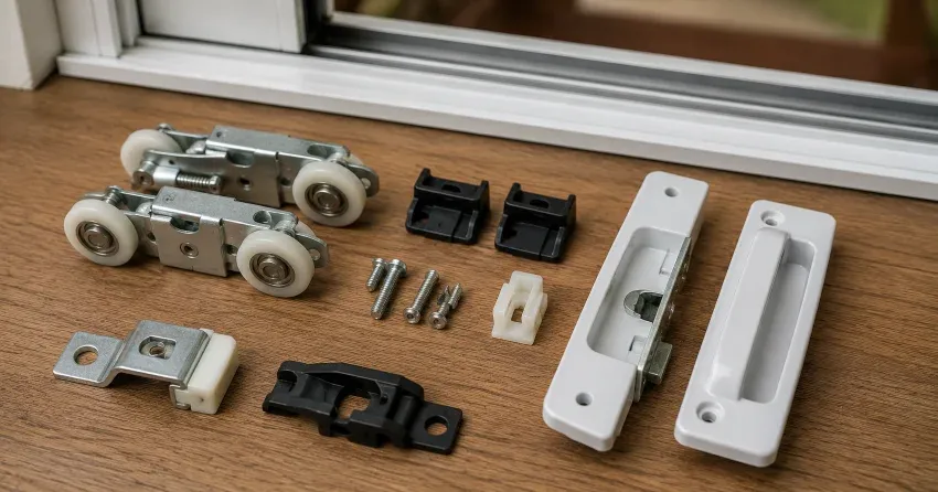 sliding door broken Foldens, Tillsonburg roller and track inspection